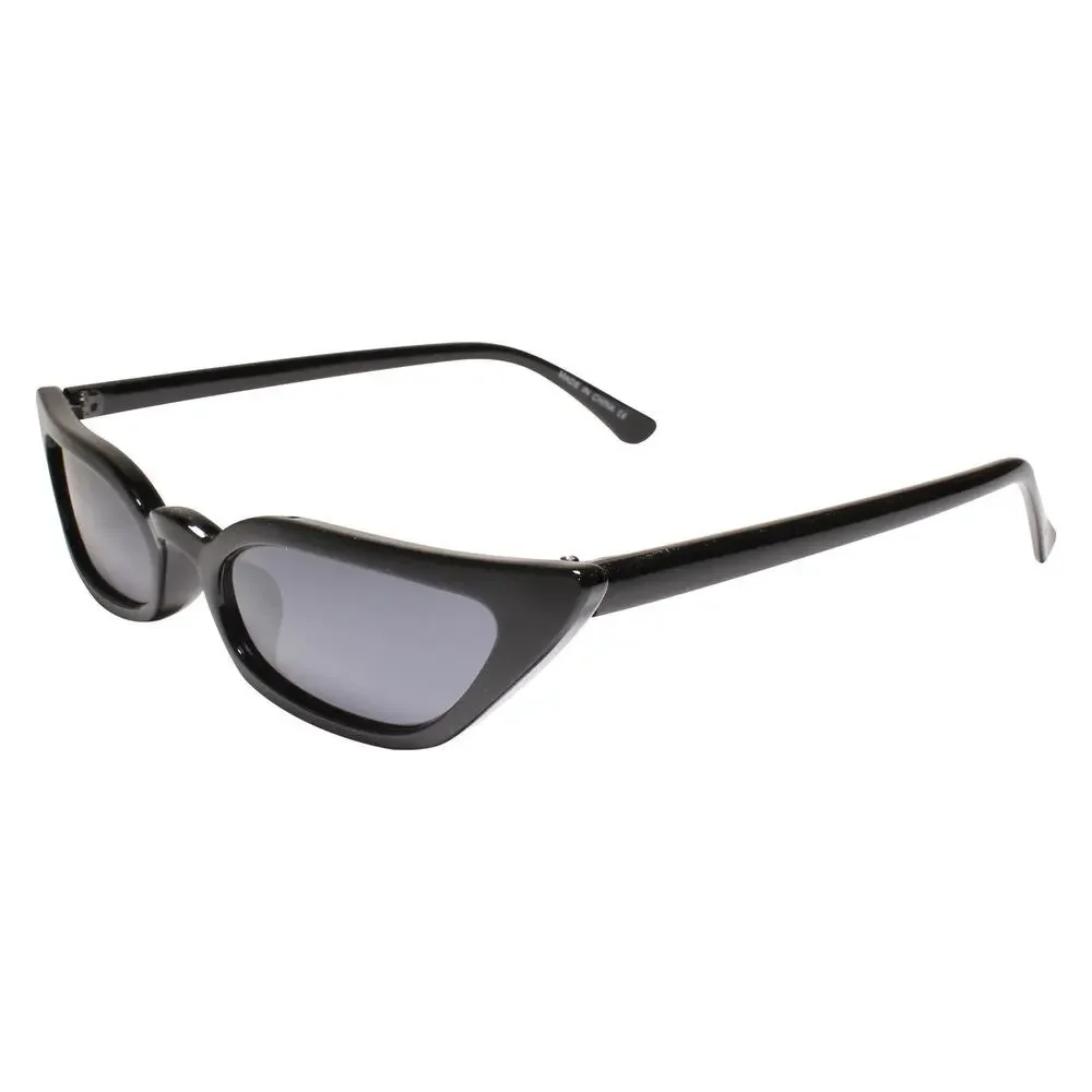 Vintage Rockabilly 90s Cat Eye Black Sunglasses